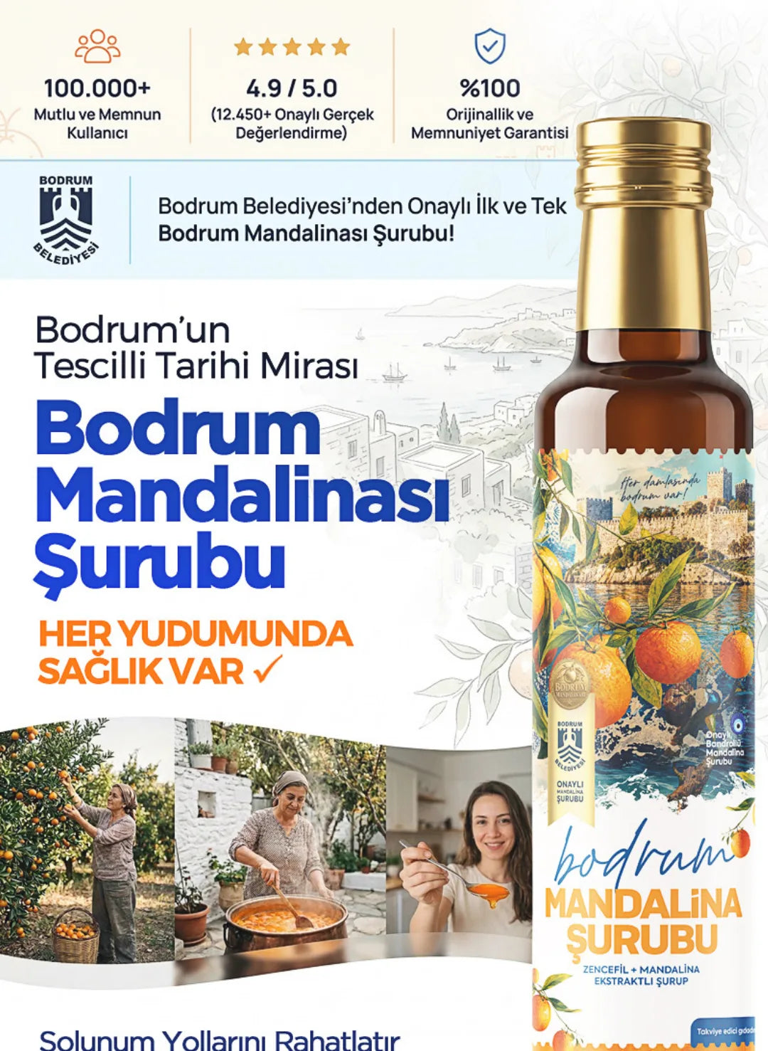 Bodrum Mandalina Şurubu